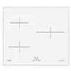 Image de Plaque à induction Airlux ATID632WHN 3 zones blanche