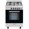Image de Glem gas - cuisinière gaz 67l 4 feux inox ga660cmix - GA660CMIX