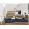 Image de Talamo italia canapé-lit sonia 3 places, canapé de salon, fabriqué en italie, ouverture pivotante avec matelas et sommier inclus, avec appuie-tête réglables et accoudoirs standard, cm: 220x95h85, couleur beige 8052773592628