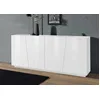 Image de Buffet Oscar 200x43h86 cm Blanc brillant