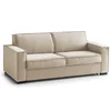 Image de Canapé Fixe,en Tissu,beige,160x95h90 Cm
