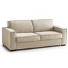 Image de Canapé Fixe,en Tissu,beige,200x95h90 Cm