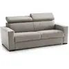 Image de Canapé Fixe,en Tissu,gris Tourterelle,220x95h85 Cm