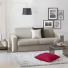 Image de Dmora - Canapé fixe 2 places Malachite 160x95xh90 cm gris tourterelle