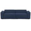 Image de Canapé Fixe,en Tissu,bleu,260x95h70 Cm