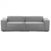 Image de Canapé Fixe,en Tissu,gris,260x95h70 Cm