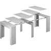 Image de Console,effet Bois,ciment,90x51h78 Cm