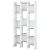 Image de Bibliothèque Effet Bois Blanc 96x29 Cm