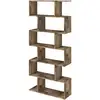 Image de Bibliothèque Effet Bois Beige 80x25 Cm