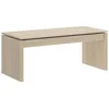 Image de Table Basse,effet Bois,chêne,102x50h43 Cm
