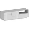 Image de Meuble Tv Effet Bois Blanc 168x44 Cm