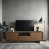 Image de Meuble TV Atina Dmora en Bois Nobilité Marron 170x42x48h cm