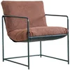 Image de Fauteuil,en Metal,marron,61x67h75 Cm