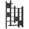 Image de Bibliothèque Dguidett, 122x26h188 Cm, Anthracite