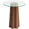 Image de Table Basse,en Bois,noix,45x50h50 Cm