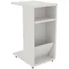 Image de Table Basse,effet Bois,blanc,30x40h63 Cm