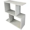 Image de Table Basse,effet Bois,blanc,50x17.5h55.4 Cm