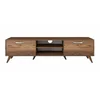Image de Meuble Tv Effet Bois Beige 180x35 Cm