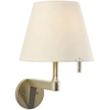 Image de ARTEMIDE lampe murale applique MELAMPO (diffuseur écru, structure bronze - technoploymère, satin, Aluminium)