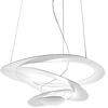 Image de ARTEMIDE lampe à suspension PIRCE MINI (Blanc 3000K - Aluminium)
