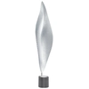 Image de ARTEMIDE lampadaire COSMIC LEAF (Diffuseur transparent, structure grise - Méthacrylate, acier)
