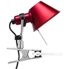 Image de ARTEMIDE lampe pince TOLOMEO MICRO PINZA (rouge, halo/Led - Aluminium, acier)