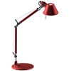 Image de ARTEMIDE lampe de table TOLOMEO MICRO (rouge anodisé - Aluminium, acier)