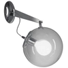 Image de ARTEMIDE lampe murale applique MICONOS (diffuseur cristal, structure chrome brillant - Verre soufflé, acier)