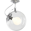 Image de ARTEMIDE lampe au plafond plafonnier MICONOS (diffuseur cristal, structure chrome brillant - Verre soufflé, acier)