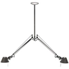 Image de ARTEMIDE lampe à suspension TOLOMEO DUE BRACCI aluminium (Gris - Aluminium)