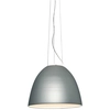 Image de ARTEMIDE lampe à suspension NUR (Gris aluminium - Aluminium, Verre)