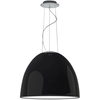 Image de ARTEMIDE lampe à suspension NUR GLOSS MINI (Gloss noir - Aluminium, polycarbonate, verre)