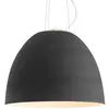 Image de ARTEMIDE lampe à suspension NUR 1618 ACOUSTIC (Gris, intérieur blanc - PET, méthacrylate, Verre)