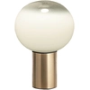Image de ARTEMIDE lampe de table LAGUNA à LED (Ø 16 cm Laiton - Verre soufflé, aluminium)