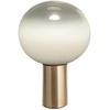 Image de ARTEMIDE lampe de table LAGUNA à LED (Ø 26 cm Laiton - Verre soufflé, aluminium)