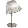Image de ARTEMIDE lampe de table CHOOSE (Diffuseur blanc, structure chrome - Polycarbonate, papier parchemin, acier, zamak)