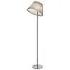 Image de ARTEMIDE lampadaire CHOOSE (Diffuseur en parchemin, structure chrom Diffusore rame lucido, base nero - Polycarbonate, papier parchemin, acier, zamak)
