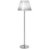 Image de ARTEMIDE lampadaire CHOOSE MEGA (Diffuseur blanc, structure chrome - Polycarbonate, papier parchemin, acier, zamak)