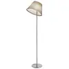 Image de ARTEMIDE lampadaire CHOOSE MEGA (Diffuseur en parchemin, structure chromée - Polycarbonate, papier parchemin, acier, zamak)