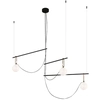 Image de ARTEMIDE lampe à suspension NH S3 14 CLUSTER (Blanc - Verre soufflé, laiton, acier)