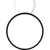 Image de ARTEMIDE lampe à suspension pour extérieur "O" (Noir - Aluminium, silicone)
