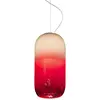Image de ARTEMIDE lampe à suspension GOPLE RWB (DALI - Aluminium et verre soufflé)