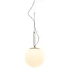 Image de ARTEMIDE lampe à suspension NH 35 (Blanc - Verre soufflé, laiton, acier)