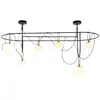 Image de ARTEMIDE lampe à suspension NH S5 ELLIPTIC (Diffuseur blanc - Verre soufflé, laiton, acier)