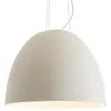 Image de ARTEMIDE lampe à suspension NUR 1618 ACOUSTIC (Blanc, intérieur blanc - PET, méthacrylate, Verre)