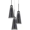 Image de ARTEMIDE lampe à suspension LOOK AT ME 21 CLUSTER (Noir - Méthacrylate, aluminium, acier)