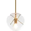 Image de ARTEMIDE lampe à suspension VITRUVIO (Laiton - Aluminium, verre transparent, acier)