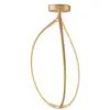 Image de ARTEMIDE lampe de plafond ARRIVAL 70 cm (Or - Aluminium, silicone et acier)