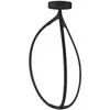 Image de ARTEMIDE lampe de plafond ARRIVAL 70 cm (Noir mat - Aluminium, silicone et acier)