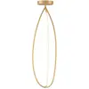Image de ARTEMIDE lampe de plafond ARRIVAL 130 cm (Or - Aluminium, silicone et acier)